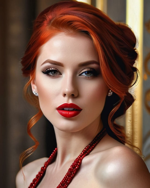 Beautiful redhead