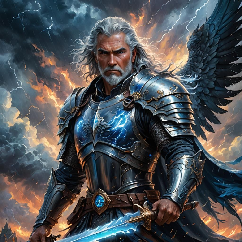 both wings on side of body