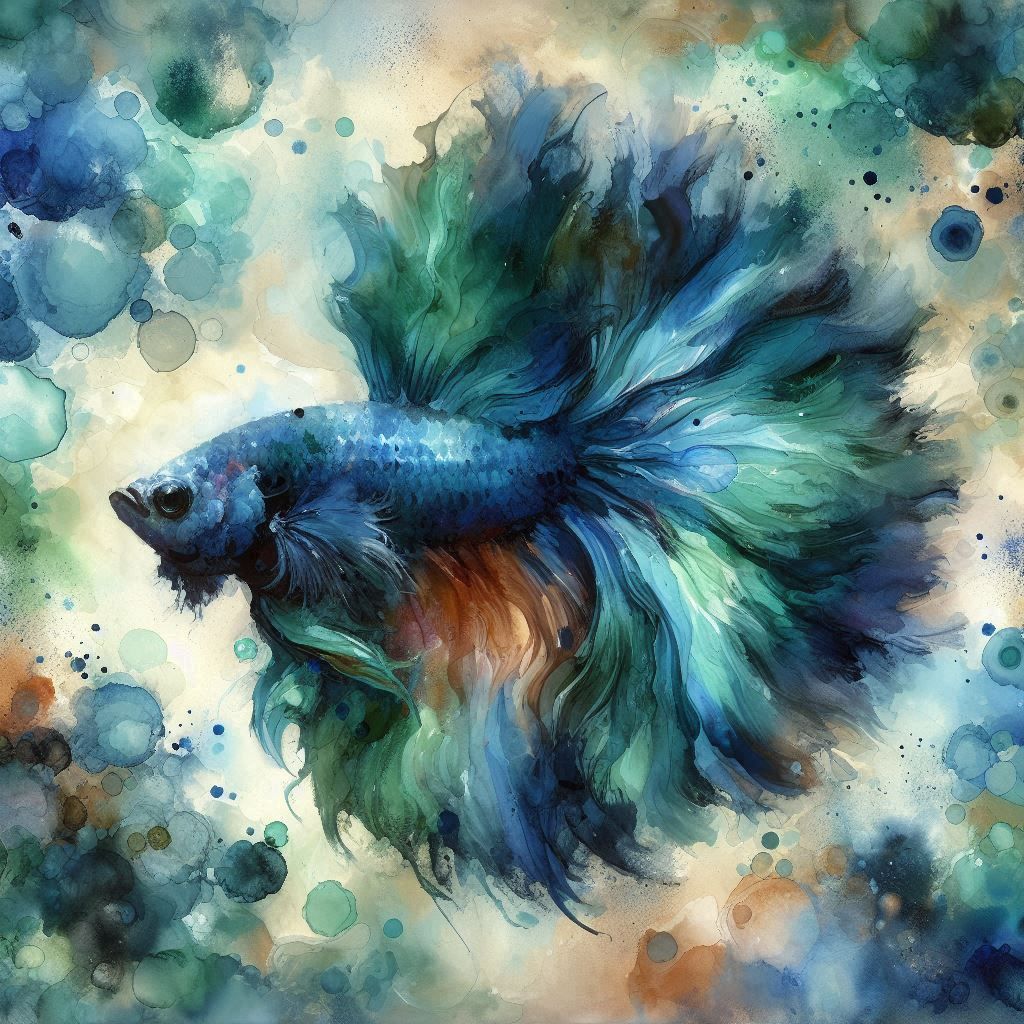 Blue and Green
