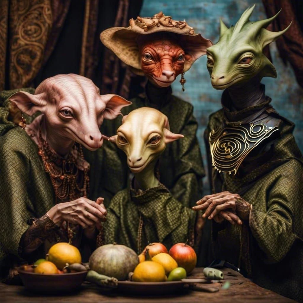 Local Alien Actors After Auditioning for Roles