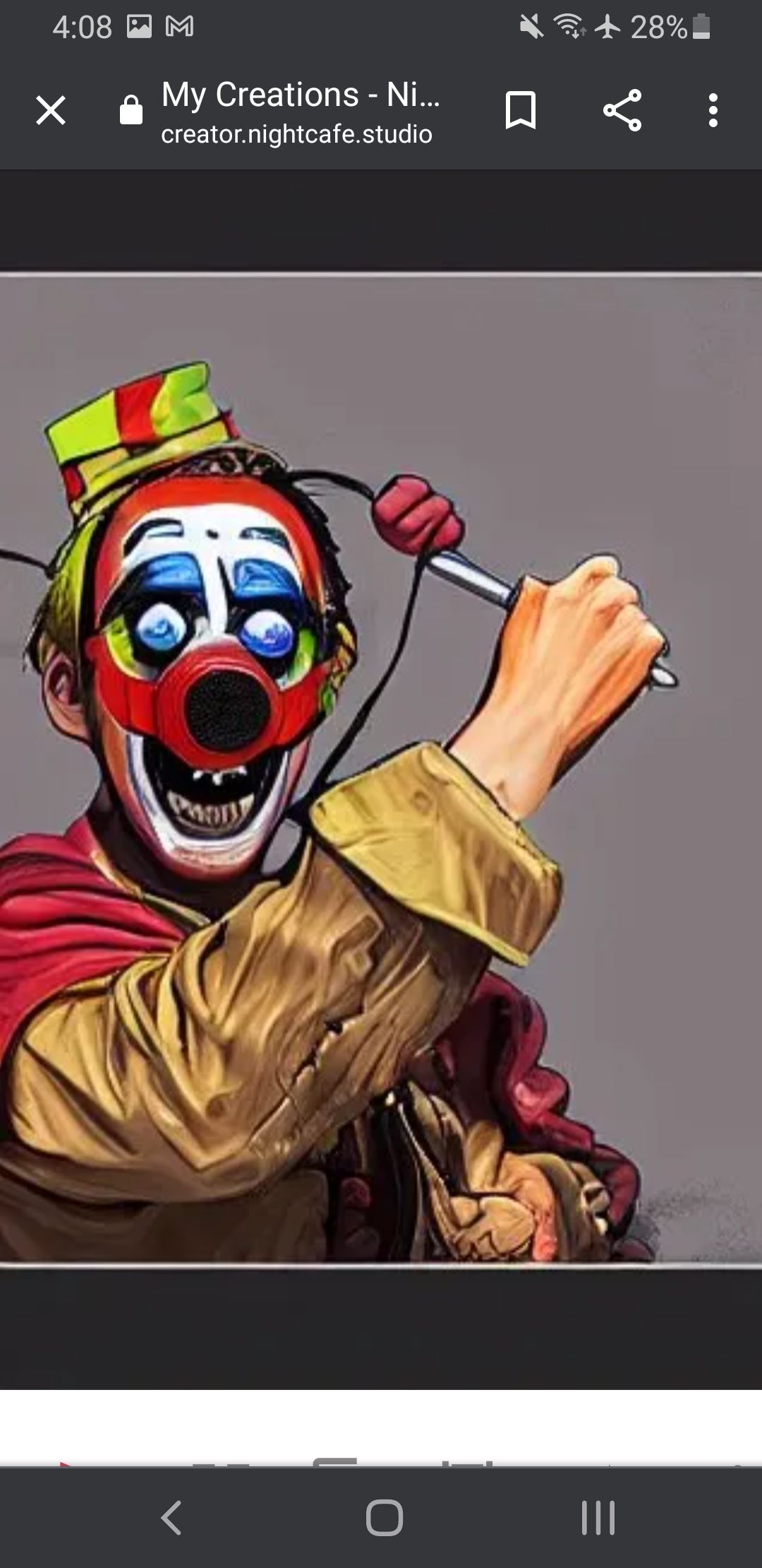 Gasmask Clown