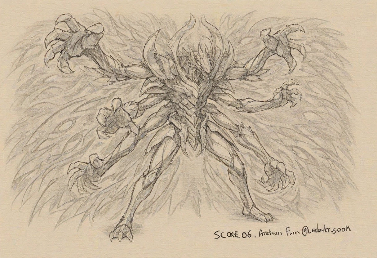 Sketch of a multiarm monster