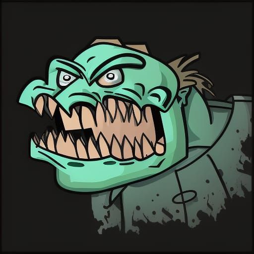 Cat, mutant zombie cat, 3d grotesque