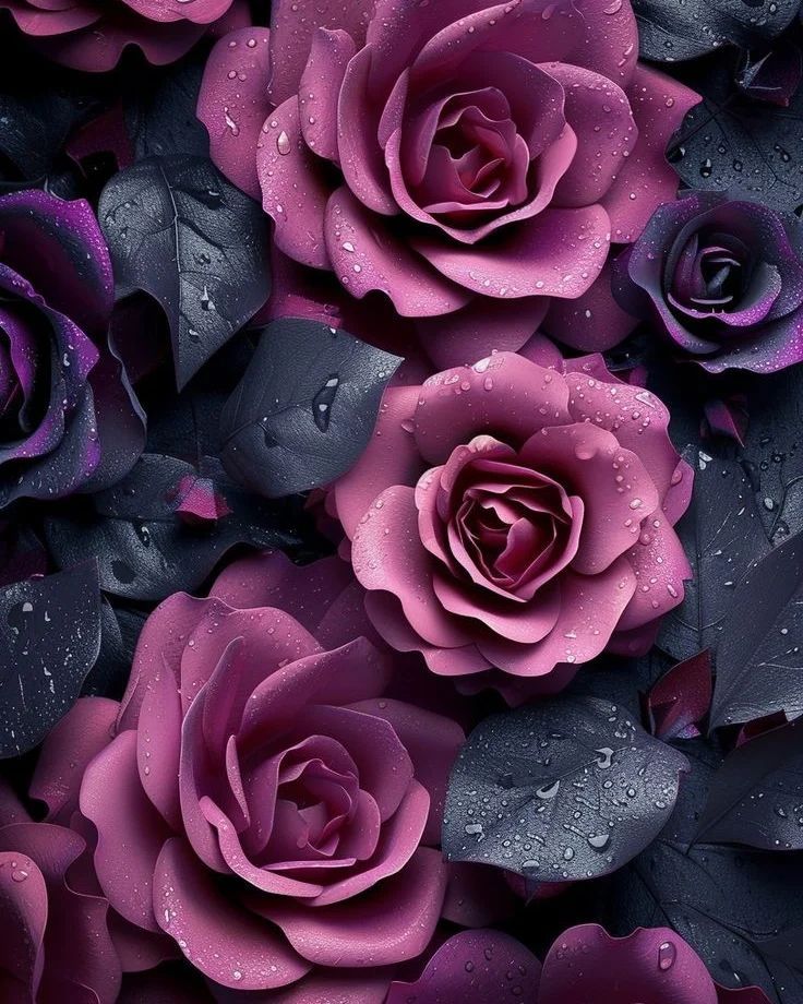 flowers, all in hdr, no people, artwork