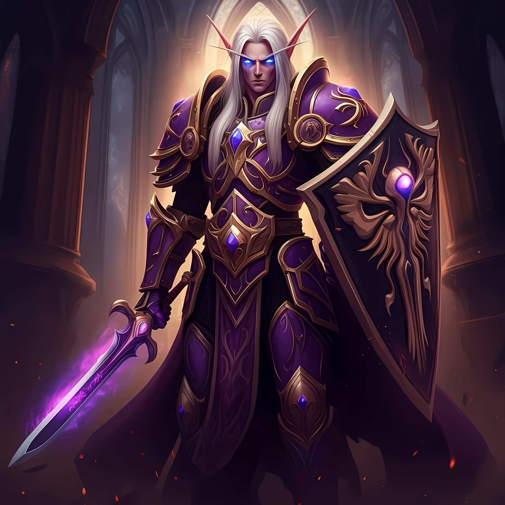 World of Warcraft, MaleBlood Elf Retribution Paladin