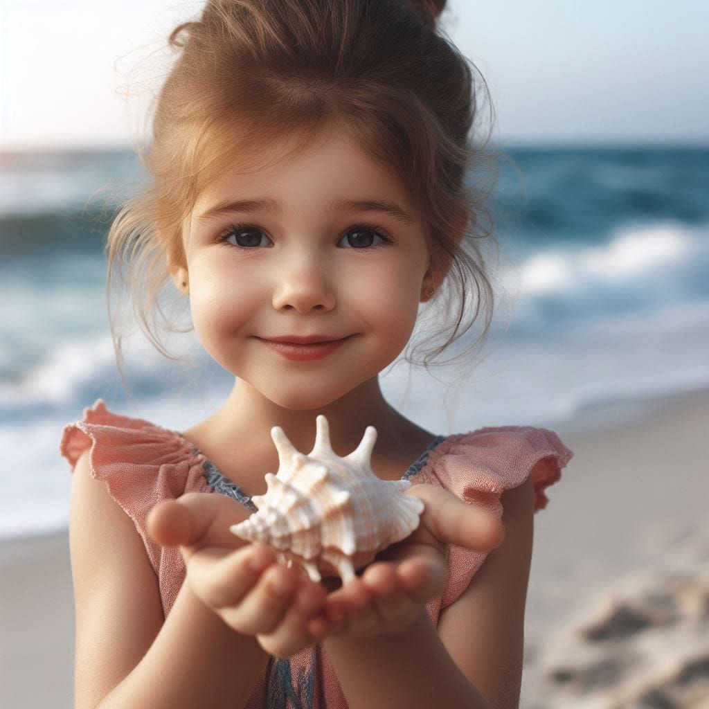 LittleGirlWithShells