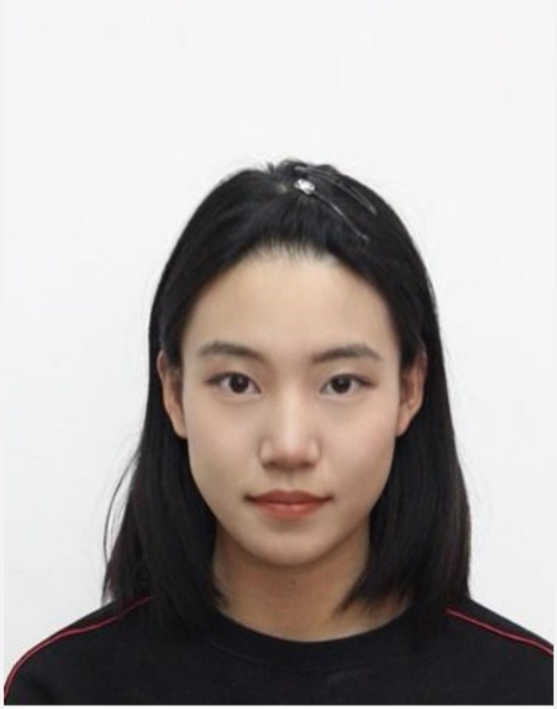 Cool female rider on a motorcycle