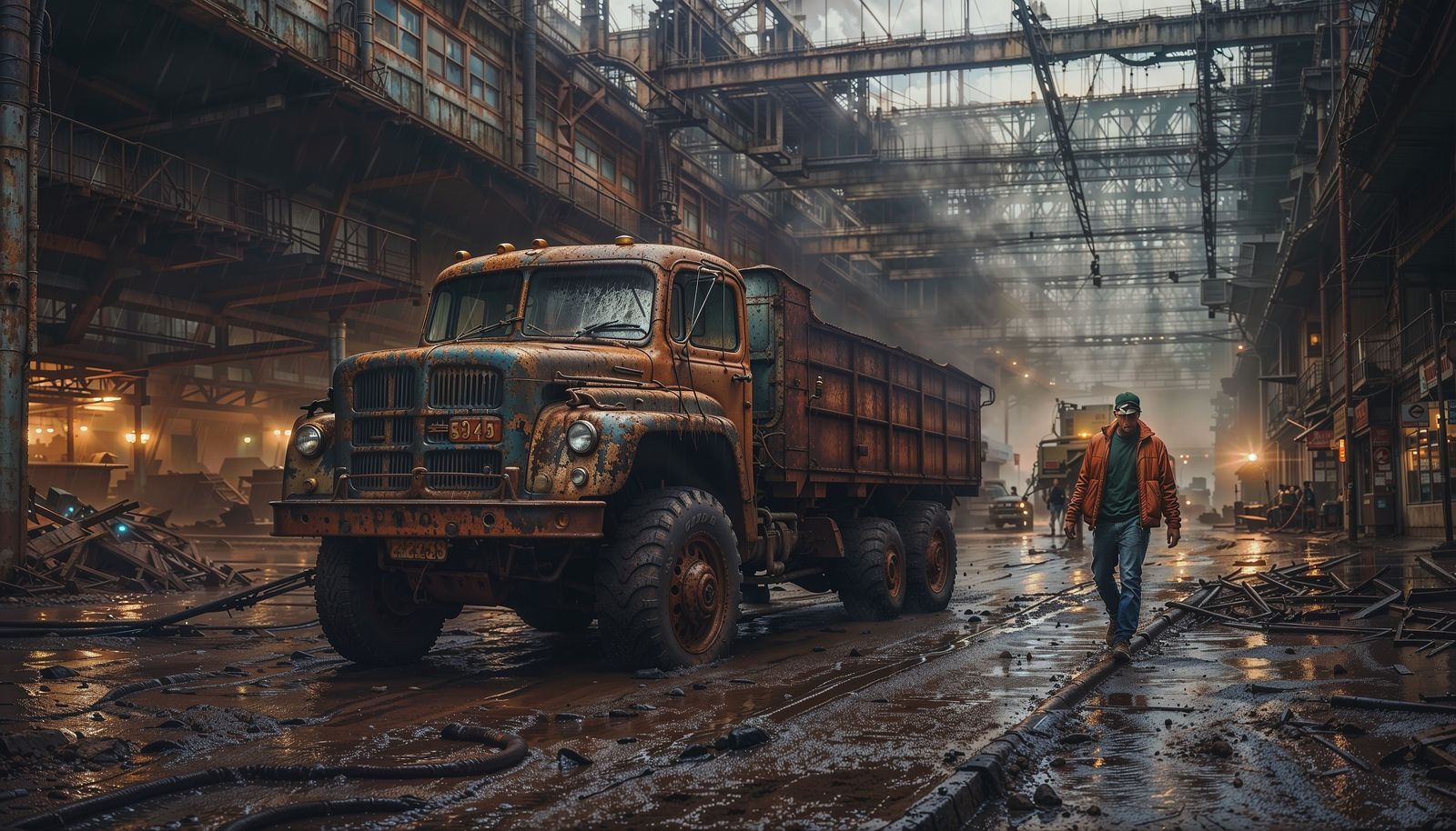 "Maybe this truck could be made to work again..."