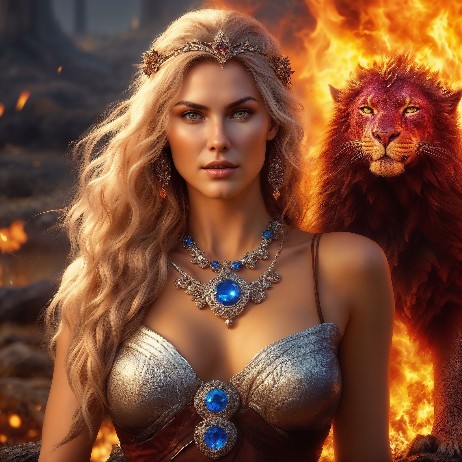 A Skilled Summoning Sorceress