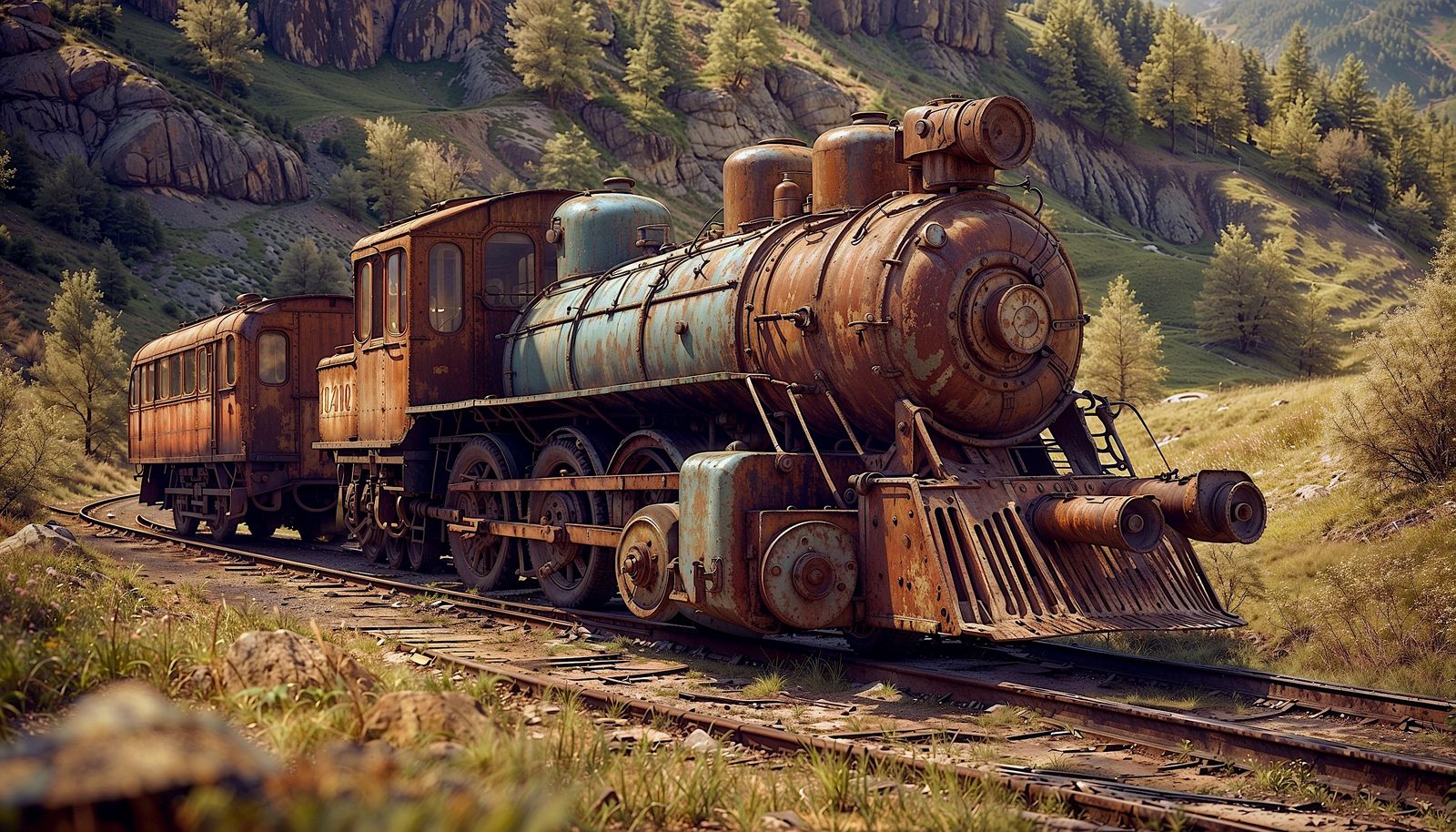 Abandoned Railways, Rusty Trains