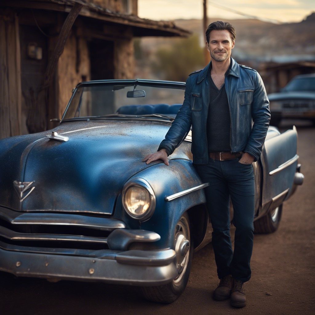 180 – "So, here's my old car," Victor said reaching a vintage convertible parked near them, "I hope you don't mind if I take you to the hotel on this pile of scrap I'm very fond of."