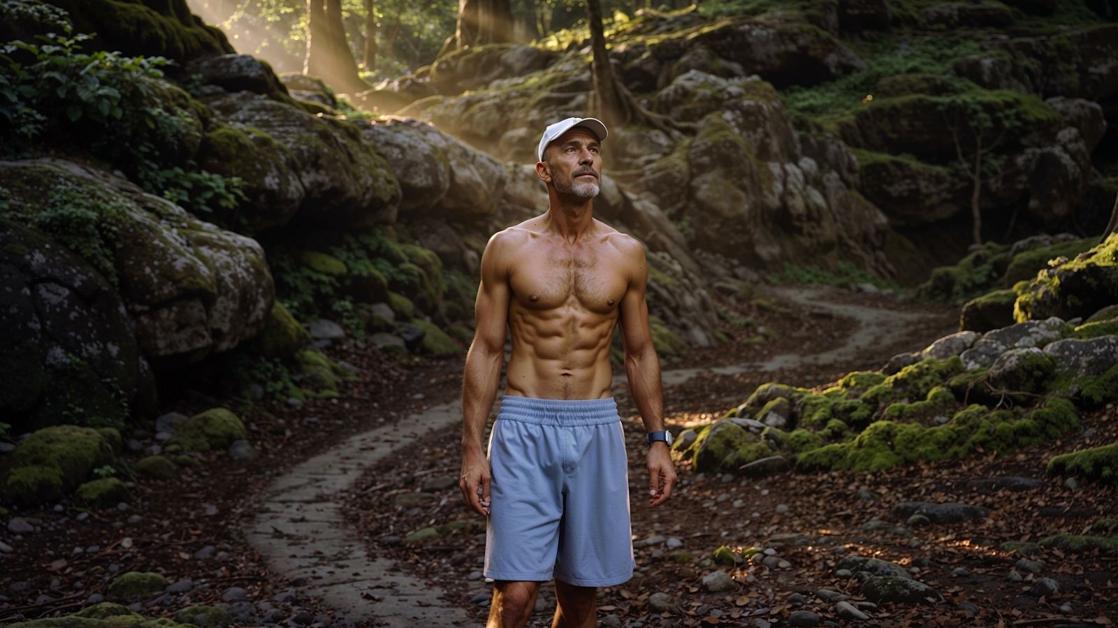 Drescher wanders through the woods...