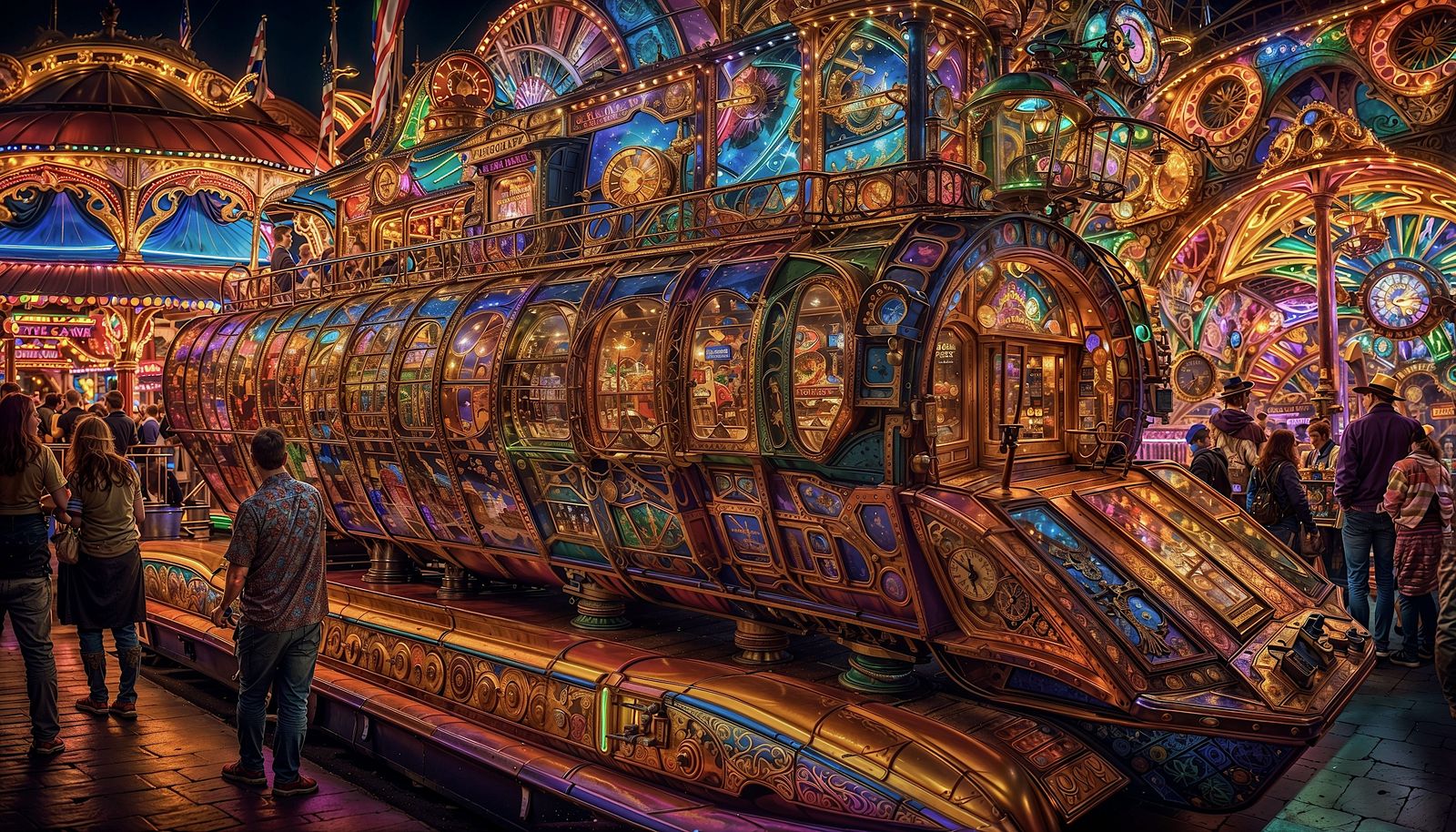 A night at the Amusement Park #4