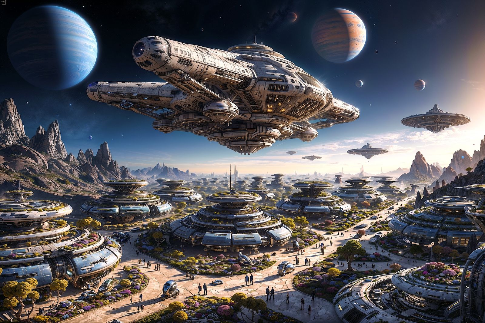 Journey though the Galaxy