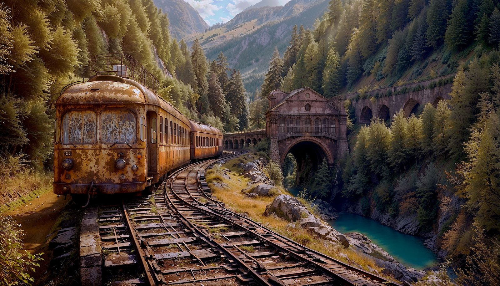 Abandoned Railways, Rusty Trains