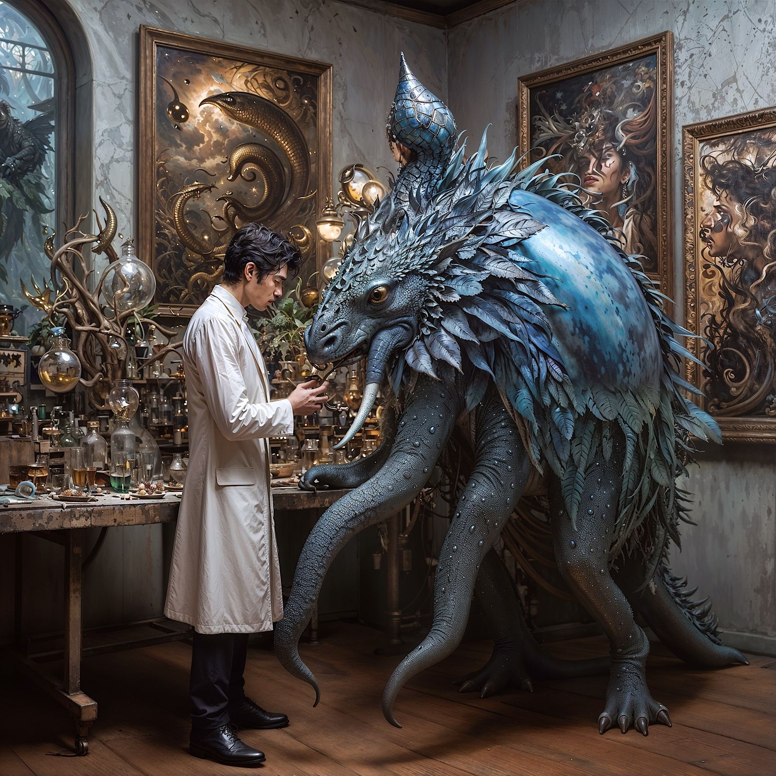 The creature and its creator