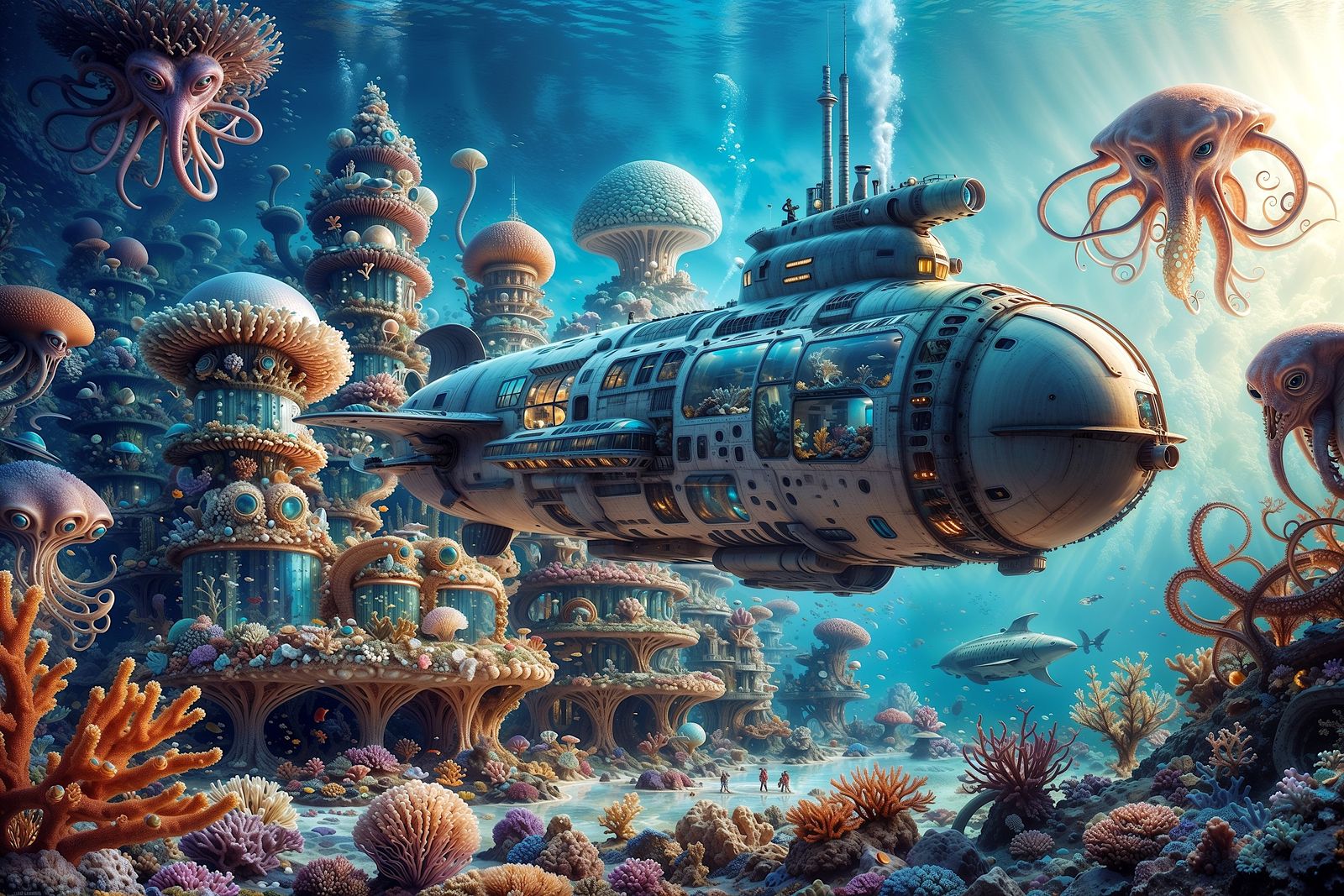 An Underwater Alien World