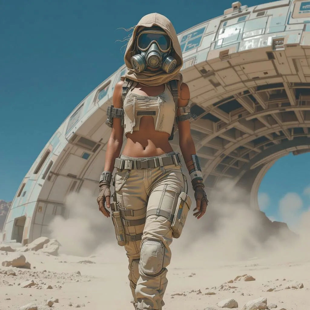 A post-apocalyptic survivor...