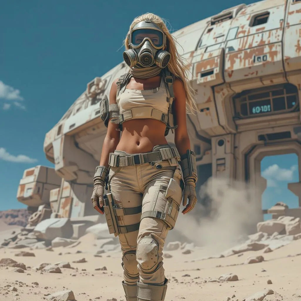 A post-apocalyptic survivor...