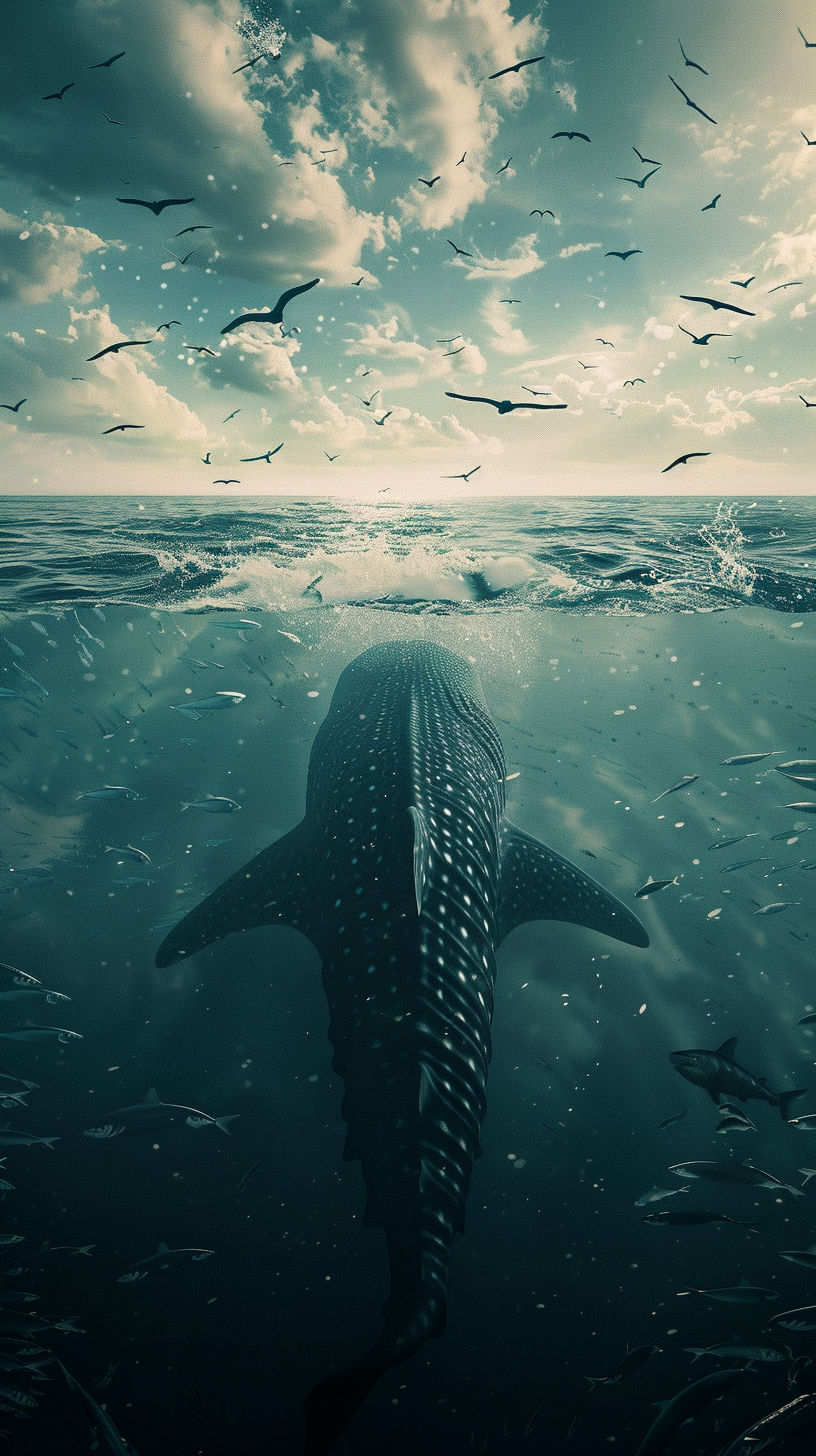 Underwater Paradise | Living Portrait
MOVEMENT:

Ultra-fast underwater camera tracking whale moving forward
Rapid high-s...