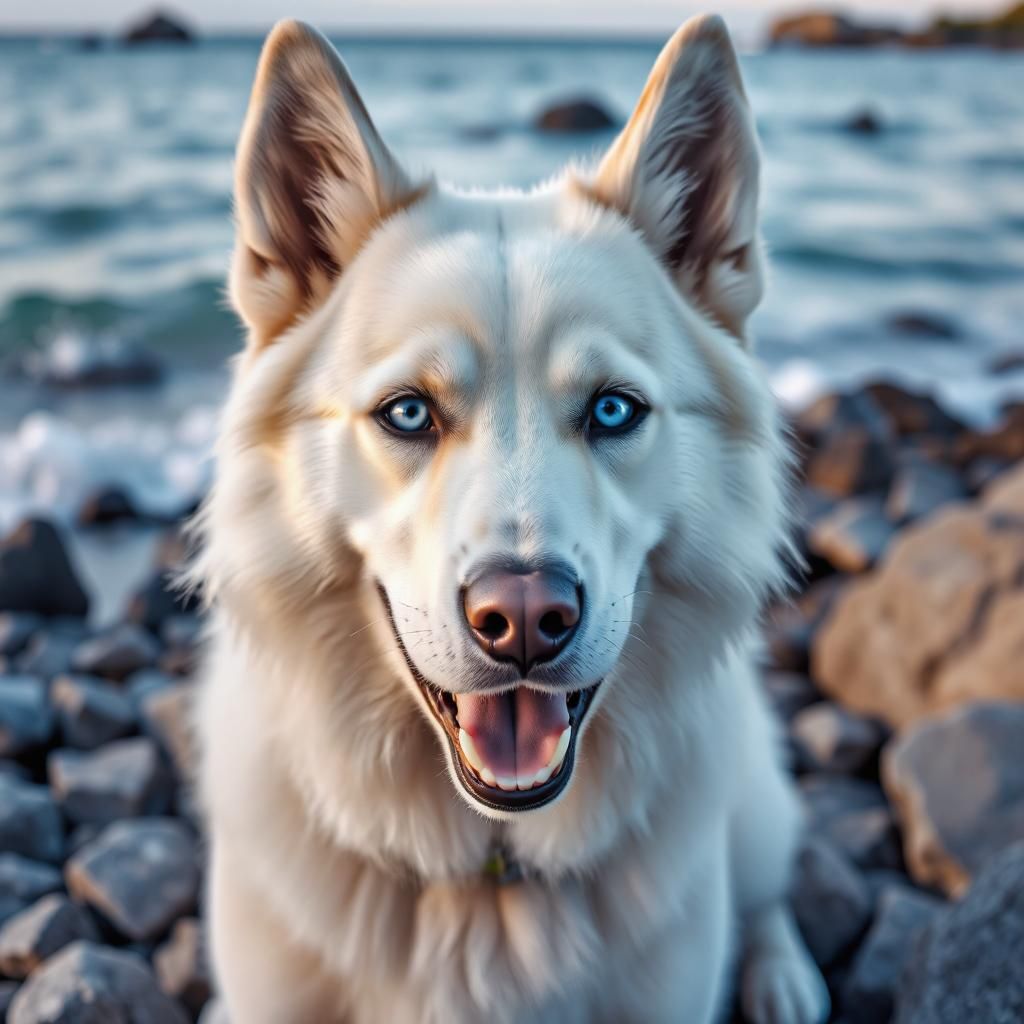 Husky AI Artist