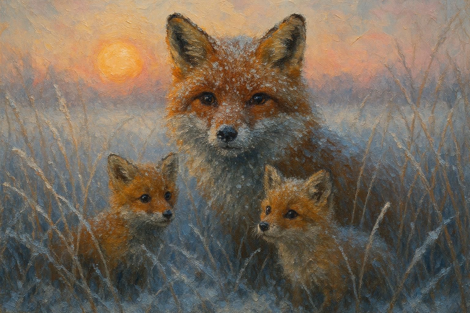 Mother fox