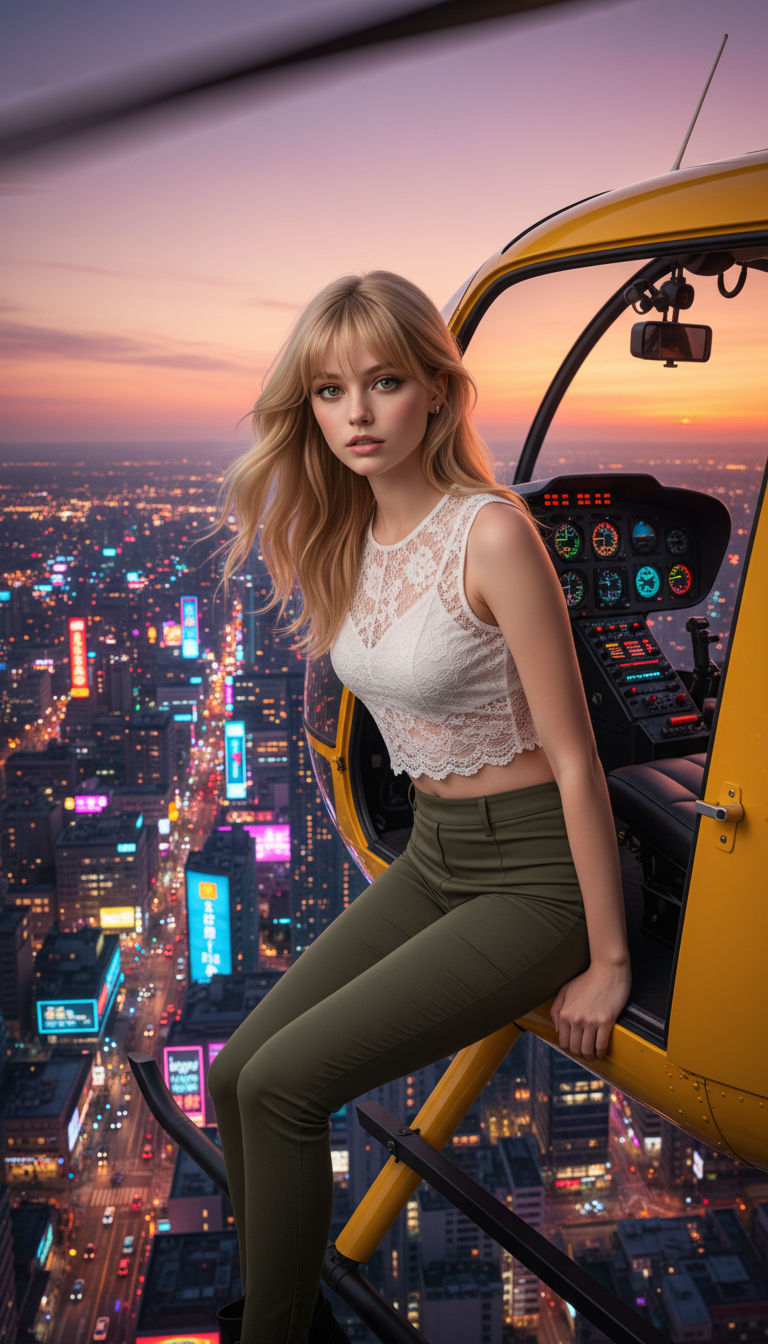 Change color of helicopter to dark red