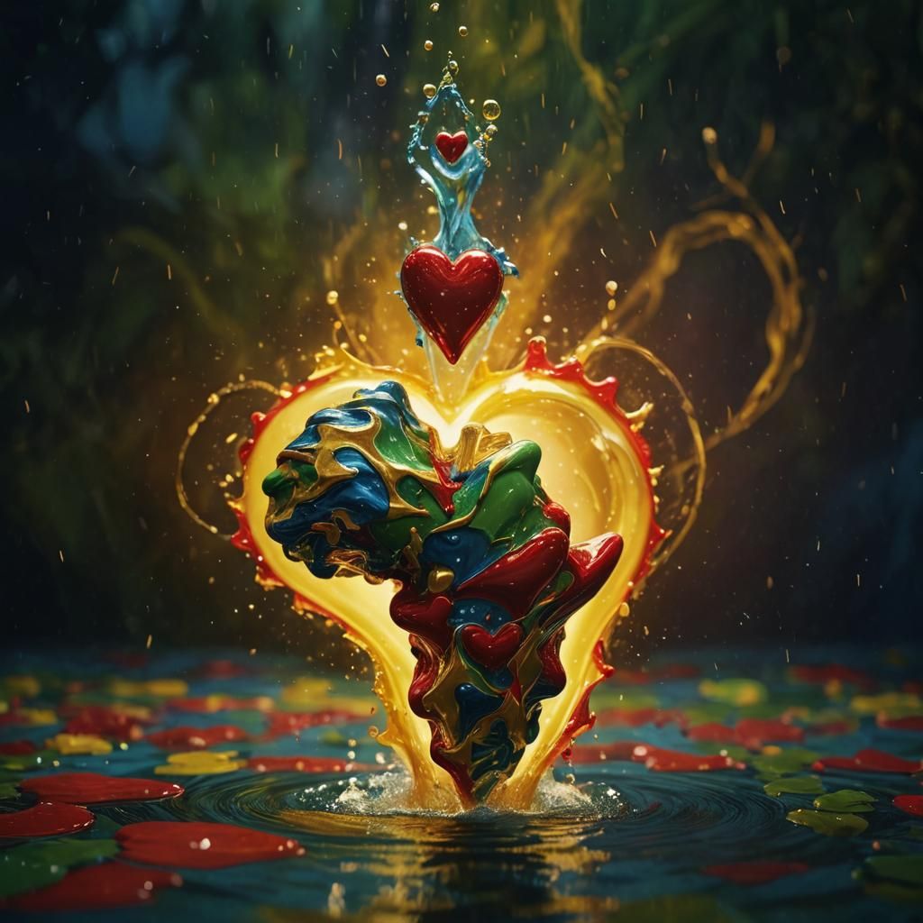 Dark film noir, Queen Iikhy, a mature Black African woman, sits with 3 witches, 1 dressed as a chef, on her throne overlooking a mystical ci...