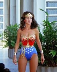 Gal Gadot's Wonder Woman mixed with Lynda Carter's Wonder Woman