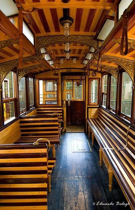 ancient samurai on the tram