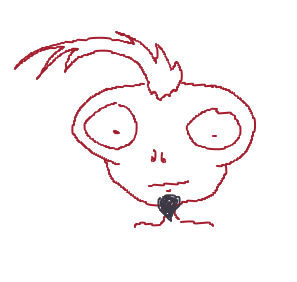 A robotic trbry-0175 staring blankly at the viewer waiting for them to do something and being a bit impatient about it.

Saying "I'm going t...