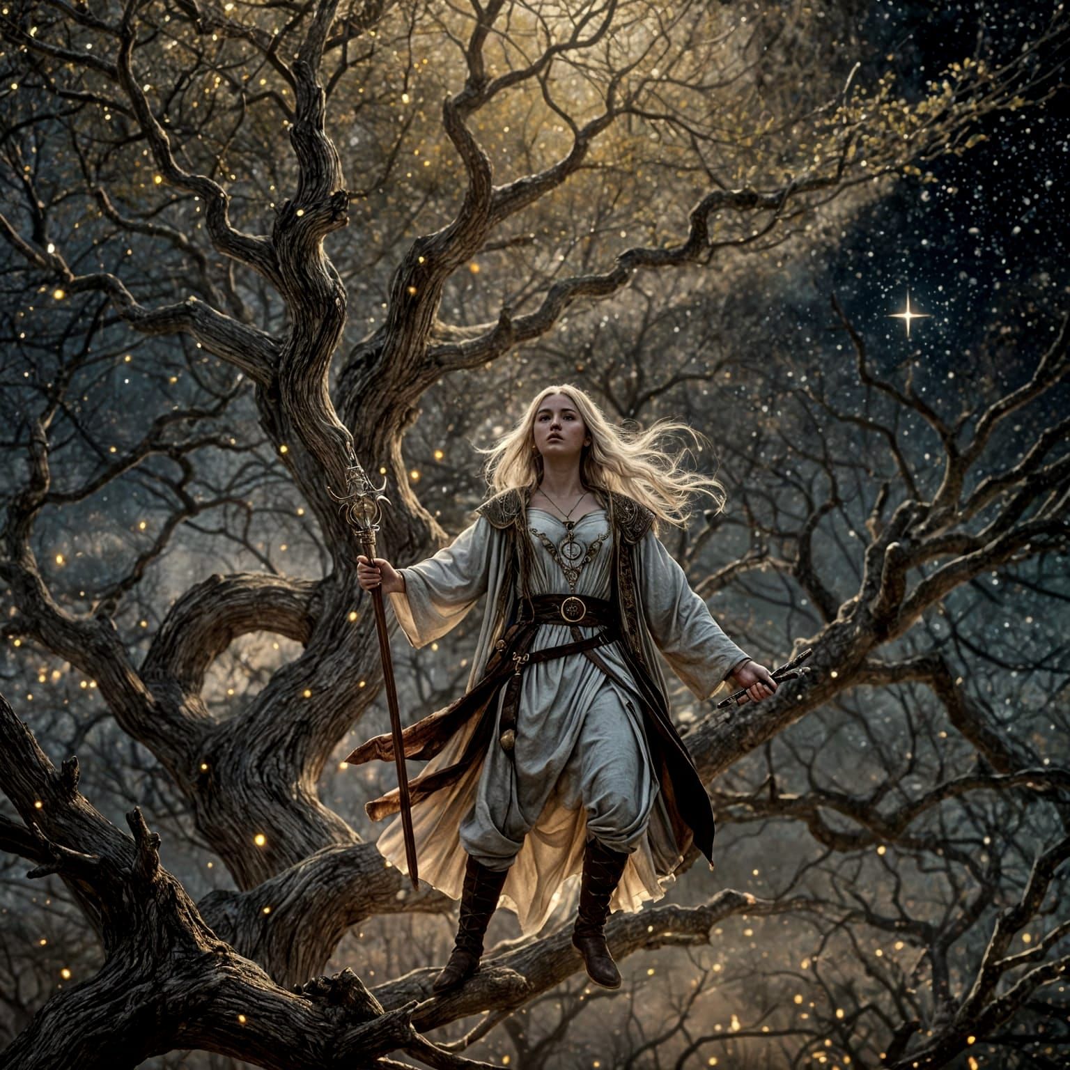 Battle of Cad Goddeu / Last Part / Some knight cleaning up the mess and claiming the honors, as per tradition