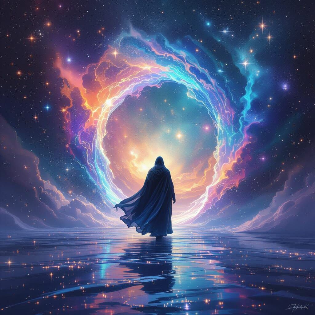 Stepping into infinity