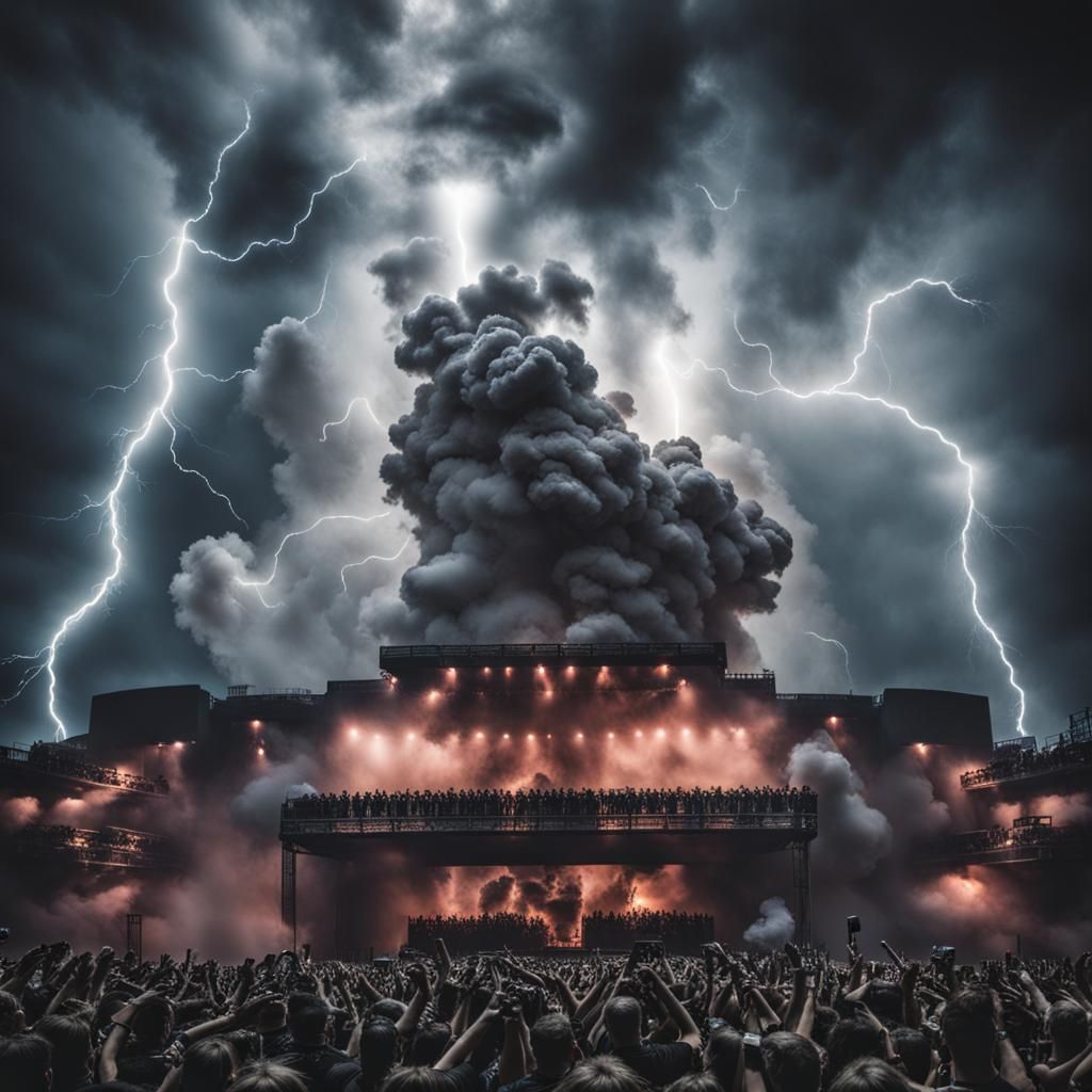 Heavy metal thunder (animation)