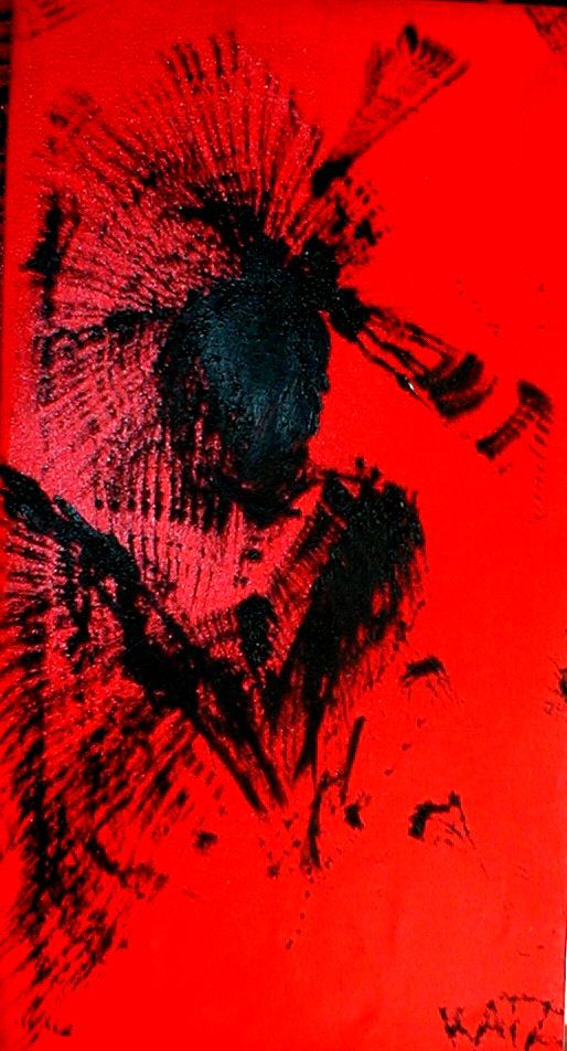 Chaos Alien-Vampir Blaue Augen