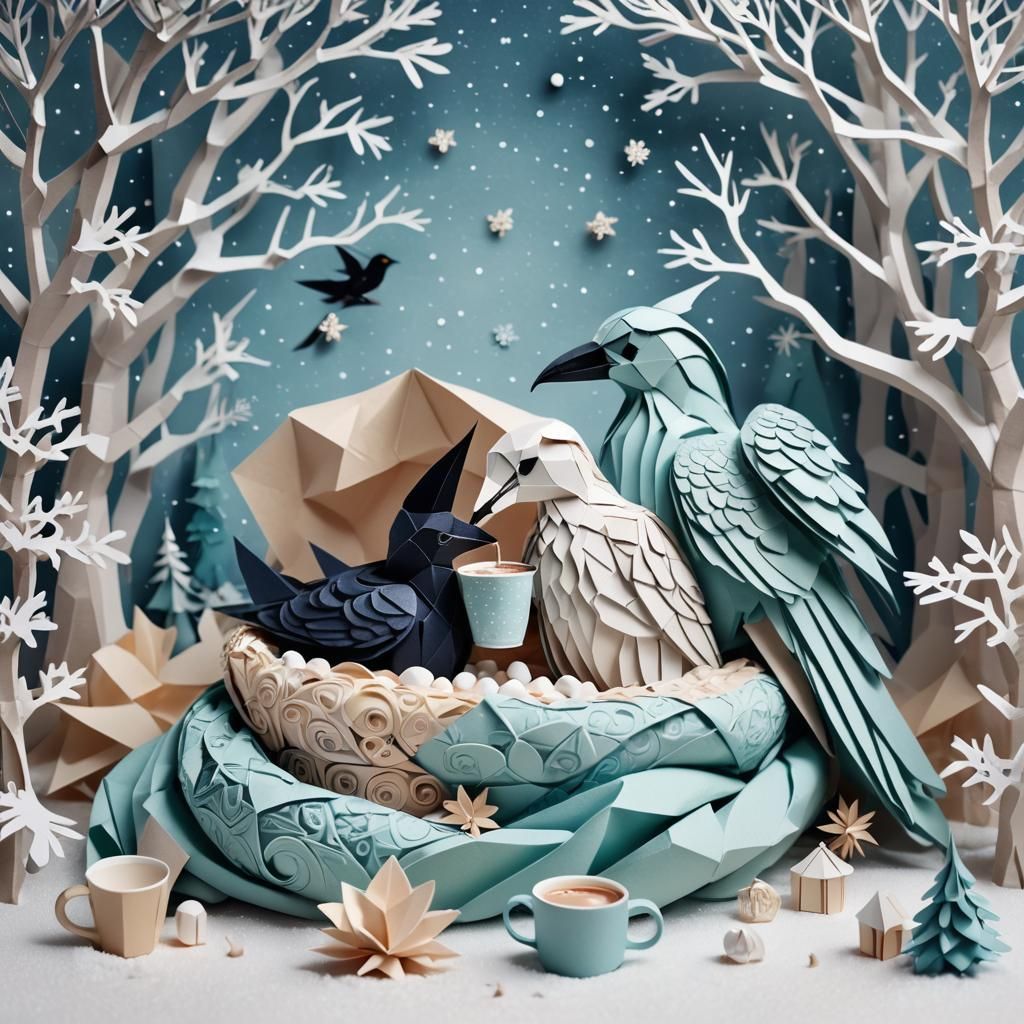 Besties in a Blanket AI Generated Artwork NightCafe Creator