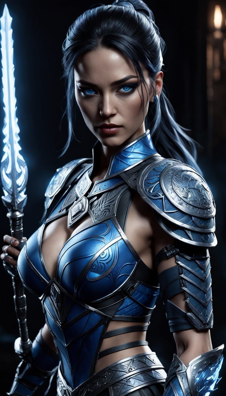 KITANA FROM MORTAL KOMBAT 3