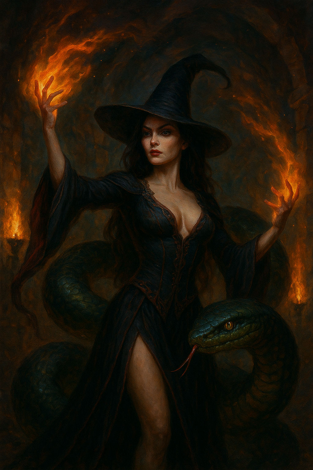 "THE SERPENT WITCH" 