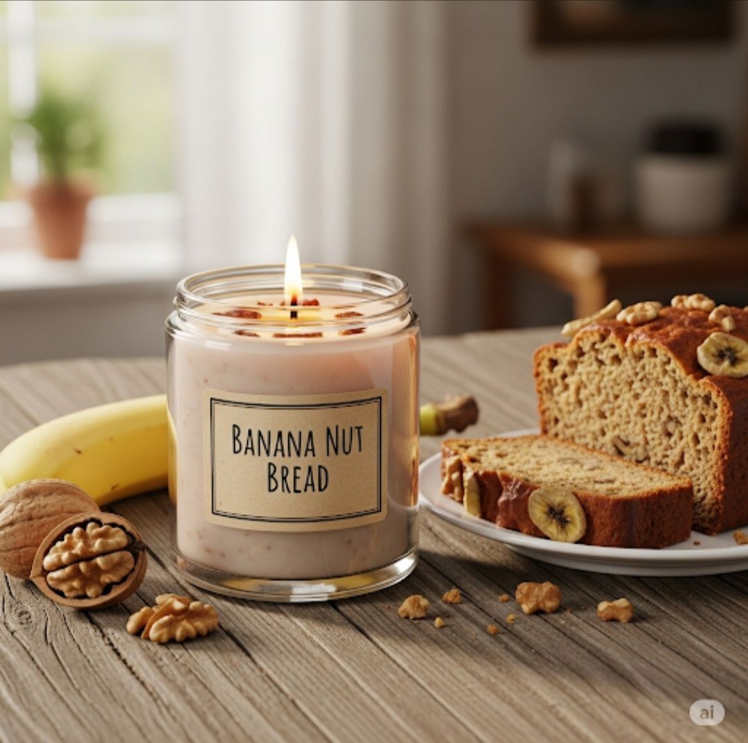 Banana Nut Bread Candle