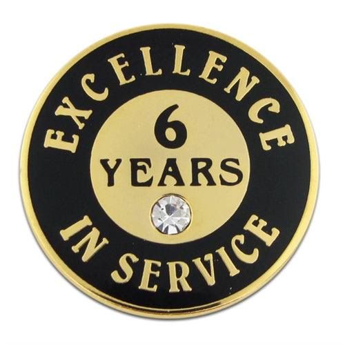 Excellentce 6 Years in Service 