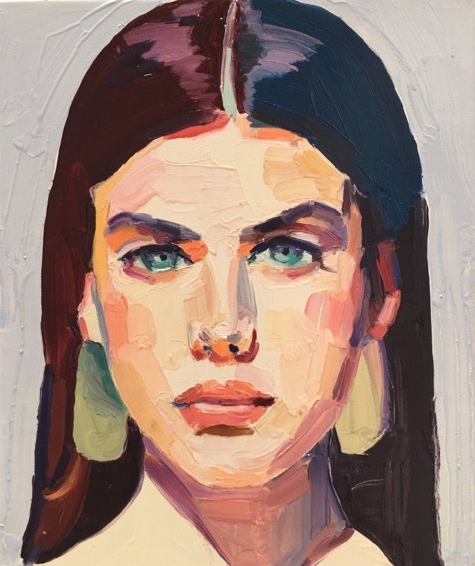 sad  woman with pressed lips closed mouth in the style of Richard Kuhn  high contrast minimalist Trendsetting 16k, depth of field 3D, hyper ...