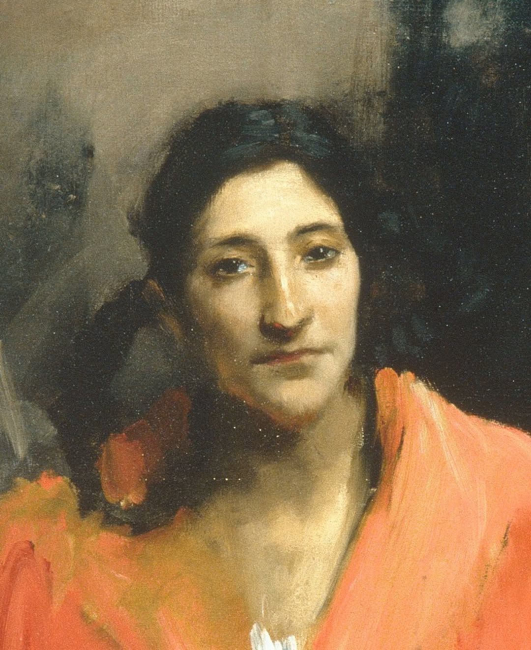  woman with pressed lips in the style of Richard Kuhn  high contrast minimalist Trendsetting 16k, depth of field 3D, hyper contrasted painte...