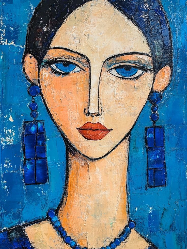 sad  woman with pressed lips closed mouth in the style of Richard Kuhn  high contrast minimalist Trendsetting 16k, depth of field 3D, hyper ...