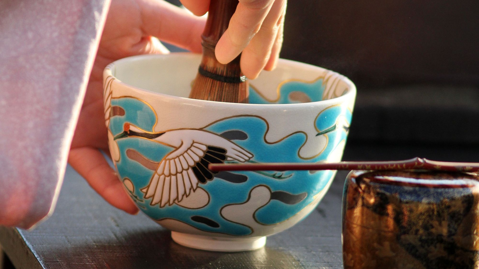 Abstract Tea Ceremony