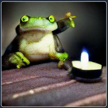 Storyteller Frog