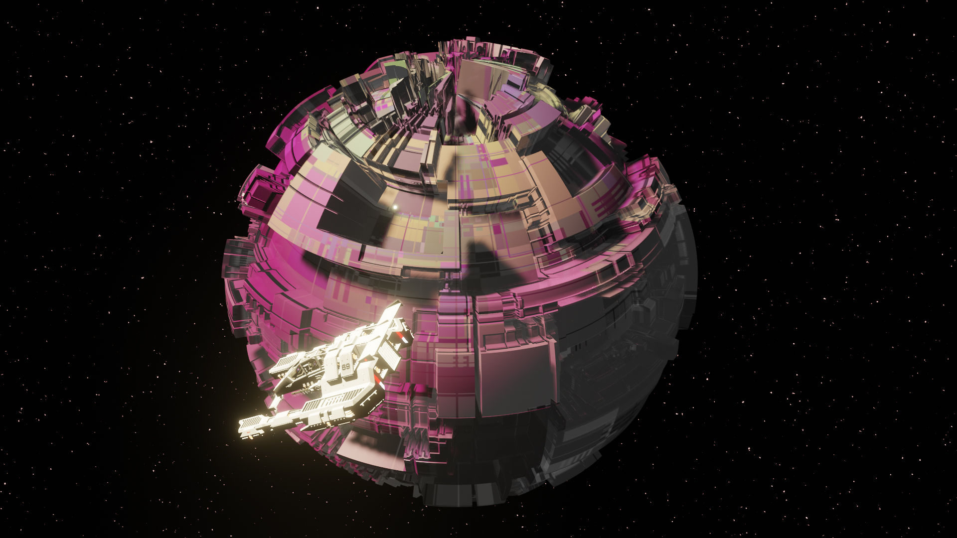 Hyperrealistic, splash art, concept art, mid shot, intricately detailed, color depth, dramatic, sci-fi, side light, colorful background, re...