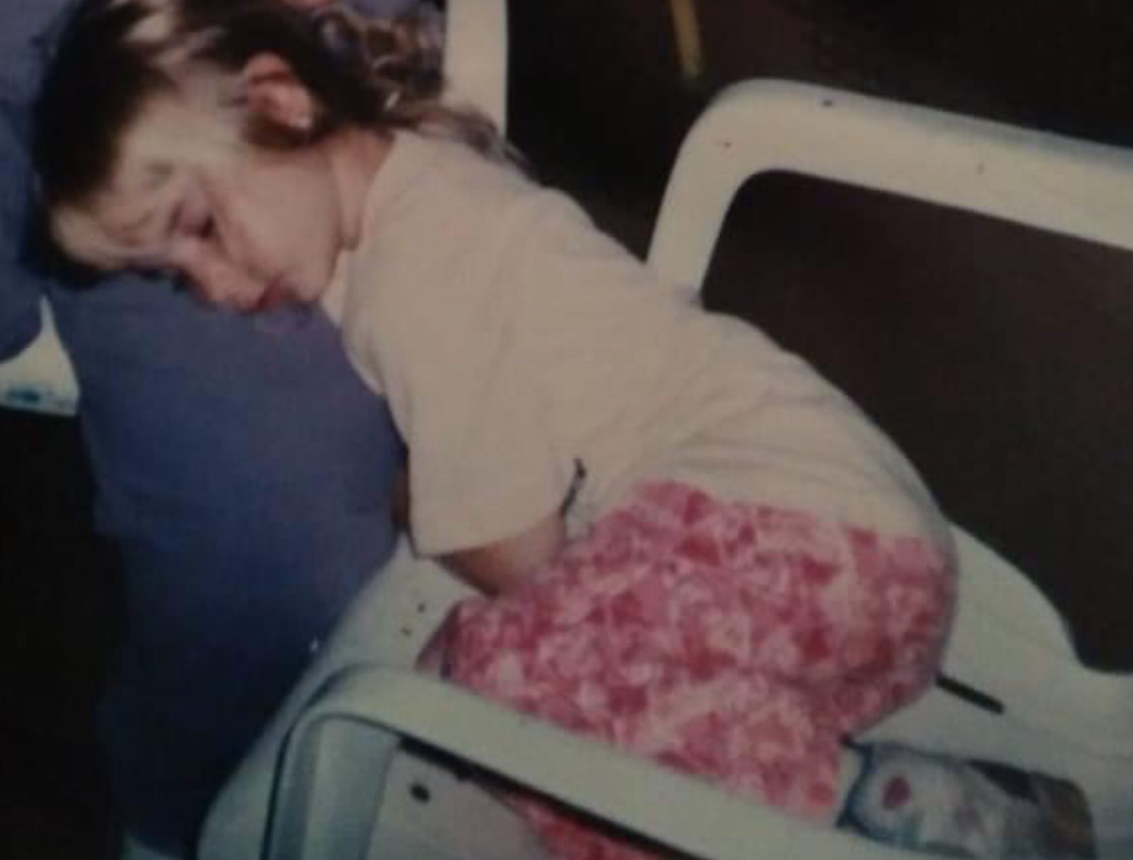 Lil Deville Sleeping.