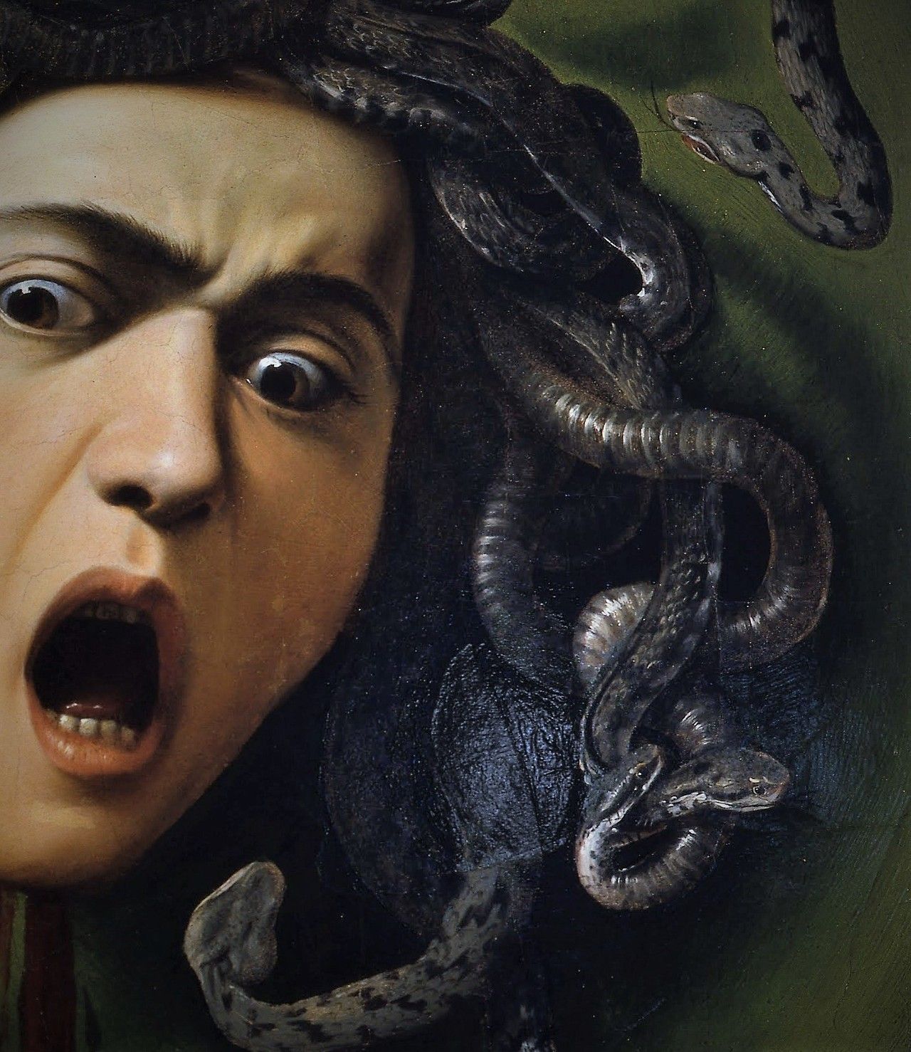 Medusa, 1597, by Caravaggio