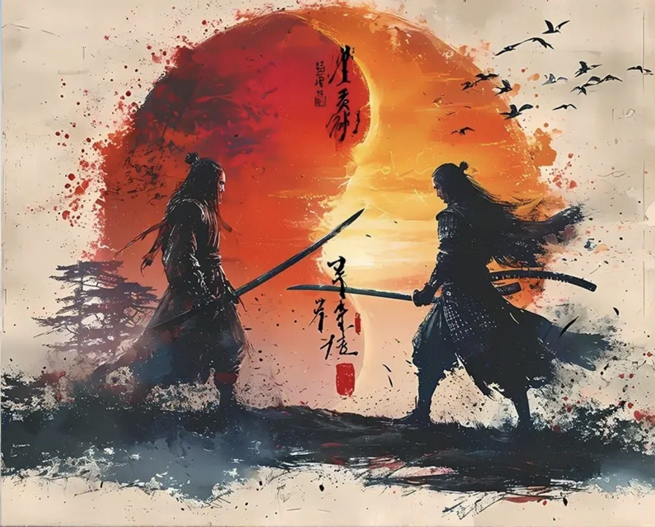 Classic Japanese art 
