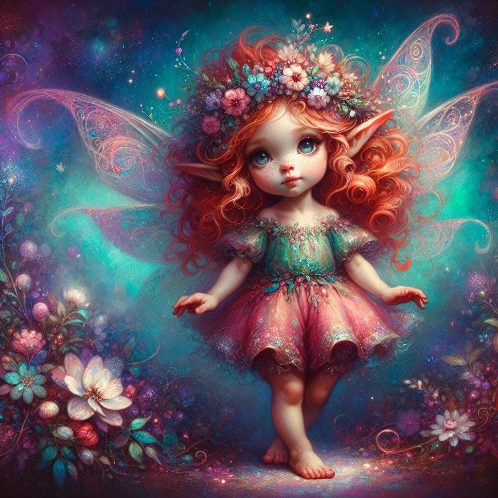 Seelie Court Fairy Child